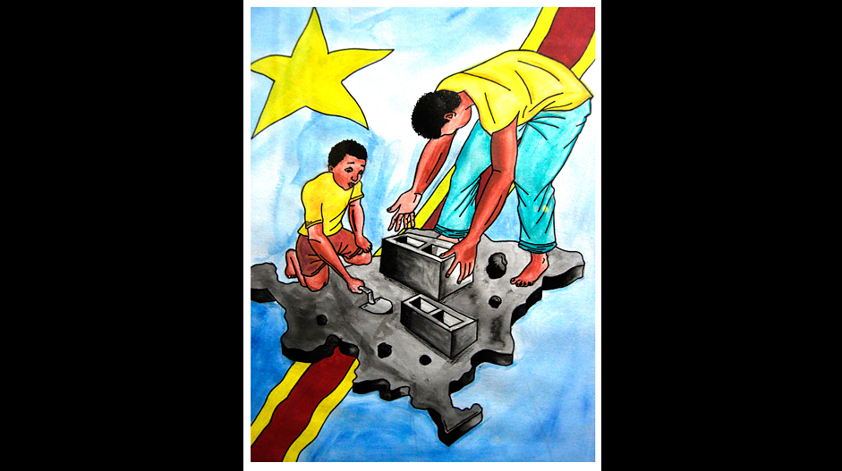 Youth, the Future of our Country: The future begins today. By Mawete Bona, Victoire Youth House in Kinshasa.