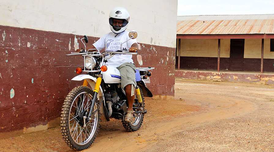 Access to Justice:  Liberia’s justice system – like much of the rest of the country – lay in tatters at the end of its 14-year civil war. The Carter Center has worked to help rebuild that system to ensure that justice is available to all, not just those who can afford it. The Center partnered with the Catholic Justice and Peace Commission to hire and train more than 50 community justice advisors, who travel the country to tell people about their rights under the law and offer free mediation services as an alternative to the courts.